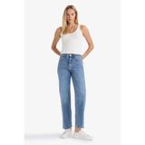 DeFacto Comfort Straıght Mavi Kadın Jean Pantolon D8155AX/NM28
