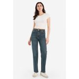DeFacto Comfort Straıght Mavi Kadın Jean Pantolon G8022AX/NM34