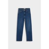 DeFacto Comfort Straight Normal Bel Bilek Boy Mavi Kadın Jean Pantolon F9726AX/NM34