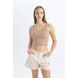 DeFacto Coool Fitted Fitilli Kaşkorse Basic Atlet B0563AX24SMBG400
