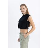 DeFacto Coool Loose Fit Atlet, S, C5338AXWT32mc, siyah, Kadın