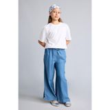 DeFacto Culotte Fit Rahat ve Havadar Kısa Geniş Paça Jean Pantolon Kız Çocuk G0252A826SM
