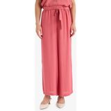 DeFacto Culotte Geniş Paça Krinkıl Viskon Pantolon C9565AX25SM - Bordo-BR275 - 40
