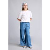 DeFacto Culotte Geniş Paça Orta Mavi Jean Pantolon Kız Çocuk