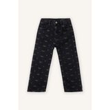 DeFacto Culotte Jean Pantolon Kız Bebek, 2-3 Yaş, G8123A526SP, Antrasit-NM36, Kız bebek