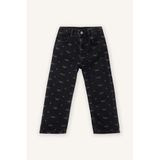 DeFacto Culotte Jean Pantolon Kız Bebek, 4-5 Yaş, G8123A526SP, Antrasit-NM36, Kız bebek