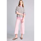 DeFacto Culotte Yüksek Bel Gabardin Pantolon C7535AX26SM - Pembe-PN47 - 38