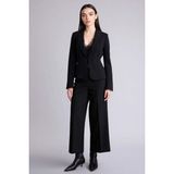 DeFacto Culotte Yüksek Bel Pantolon E7242AX26SP - Siyah-BK81 - 36