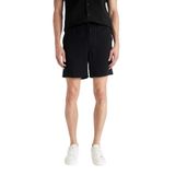 DeFacto D2722AX24SM Siyah-BK81 Erkek Relax Fit Aerobin Bermuda Şort