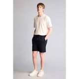 DeFacto D5103AX26SM Lacivert-NV64 Regular Fit Düz Paça Erkek Şort