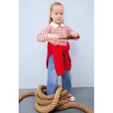 Defacto D7886 Mavi Kız Bebek Wide Leg Geniş Bol Paça Jean Pantolon