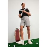 DeFacto D9249AX25SP Gri-GR67 Erkek Slim Fit Dar Kesim Sporcu Dokuma Şort