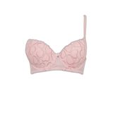DeFacto Dantel Detaylı Kaplı Full Push Up Balenli Tişört Bra, 70/B, G1891AX26SP, Pembe, Kadın