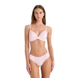 DeFacto Dantel Detaylı Micro Brazilian Külot, 2XL, F6620AX25AU, Pembe-PN289, kadın