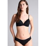 DeFacto Dantel Detaylı Micro Brazilian Külot, 2XL, F6620AX26SP, Siyah-BK81, kadın