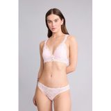 DeFacto Dantelli Hipster Külot, M, G7769AX26SP, Pembe-PN648, kadın
