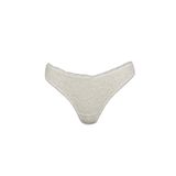 DeFacto Dantelli Simli Dantel Brazilian Külot, M, G2382AX26SP, Beyaz-WT16, kadın