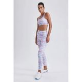 Defacto Defactofit Desenli Beli Saran Sporcu Tayt A2445ax23sm