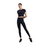 DeFacto DeFactoFit Fitted Beli Saran Seamless Sporcu Tayt Siyah XS
