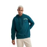 DeFacto DeFactoFit NBA Milwaukee Bucks Standart Fit Kapüşonlu Kalın Sweatshirt Yeşil M
