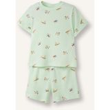 DeFacto Desenli Fitilli Kaşkorse 2'li Pijama Takımı Erkek Bebek H4030A526HS - Yeşil-GN1094 - 3 - 4 Yaş