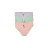 DeFacto Desenli Penye 3'lü Slip Külot Kız Çocuk, 5/6 Yaş (116cm), H5945A826SM, Gri, kız-çocuk