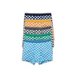 DeFacto Desenli Penye 5li Boxer Erkek Çocuk, 5-6 Yaş, H0706A826SP, Mavi-BE335, erkek-çocuk
