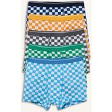 DeFacto Desenli Penye 5'li Boxer Erkek Çocuk H0706A826SP - 7 - 8 Yaş - Mavi-BE335
