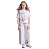 Defacto Dısney Lılo & Stıtch 2'li Takım Kız Çocuk, 5/6 Yaş (116cm), Mor