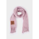 Defacto Dokuma Etiketli Atkı Pembe, Tek Ebat, F3427AX25WN, Pembe-PN1, Kadın, STD