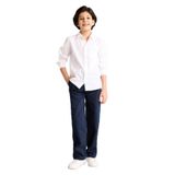 DeFacto Düz Paça Gabardin Pantolon Erkek Çocuk, 11-12 Yaş, G6740A826SP, Lacivert-NV146, Erkek Çocuk