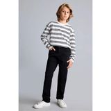 DeFacto Düz Paça Gabardin Pantolonu Erkek Çocuk U3254A626AU - Siyah-BK81 - 11 - 12 Yaş