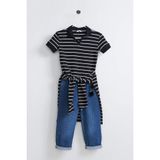 DeFacto Düz Paça Jean Pantolon Erkek Bebek, 4-5 Yaş, G6714A526SP, Mavi-NM28, Erkek bebek