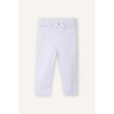 DeFacto Düz Paça Pantolon Erkek Bebek, 12-18 AY, B6744A526SP, Beyaz-WT34, Erkek bebek