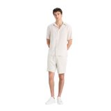 DeFacto E0804AX25SM Gri-GR503 Erkek Relax Fit Tencel Bermuda Şort