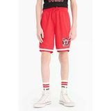 Defacto E4853 Kırmızı Erkek Çocuk Nba Chicago Bulls Şort