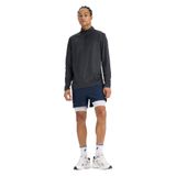 DeFacto E9365AX25AU Lacivert-NV253 Erkek Slim Fit Dar Kesim Sporcu İçi Taytlı Kısa Paça Şort