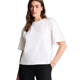 DeFacto Ekru Pamuklu T-Shirt, L, 26Y801003099, ECRU, Kadın