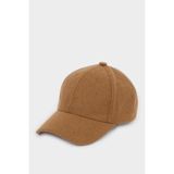 DeFacto Erkek Basic Düz Kaşe Cap Şapka H1371AX26SM - Standart - Kahve-BN394