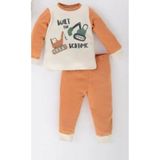 DeFacto Erkek Bebek Araç Baskılı Uzun Kollu Penye 2'li Pijama