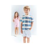 DeFacto Erkek Bebek Beli Lastikli Şort C3420A525SMBE177 Mavi