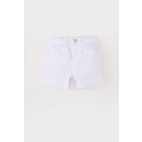 DeFacto Erkek Bebek Beyaz Jean Şort C2286A525SM