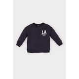 DeFacto Erkek Bebek Bisiklet Yaka Baskılı İçi Yumuşak Tüylü Sweatshirt D0711A524WN
