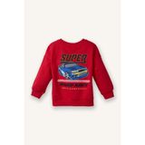 DeFacto Erkek Bebek Bisiklet Yaka Baskılı Sweatshirt G6139A526SP