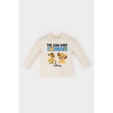 DeFacto Erkek Bebek Disney Lion King Bisiklet Yaka Uzun Kollu Tişört D6297A524WN