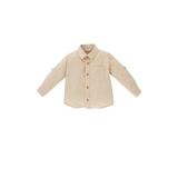 DeFacto Erkek Bebek Erkek Bebek Poplin Uzun Kollu Gömlek, Bej, 24-36 M