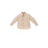 DeFacto Erkek Bebek Erkek Bebek Poplin Uzun Kollu Gömlek, Bej, 9-12 M