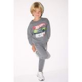Defacto Erkek Bebek Hot Wheels 2li Takım Sweatshirt Eşofman Altı F4529a525augr211 Gri