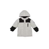 DeFacto Erkek Bebek Kapüşonlu Şişme Mont, 18-24 AY, C7760A524WN, Gri-GR503, Bebek-Erkekler