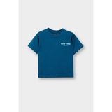 DeFacto Erkek Bebek Kısa Kollu T-Shirt, 12-18 AY, D7910A526SM, Mavi-BE822, Erkek bebek